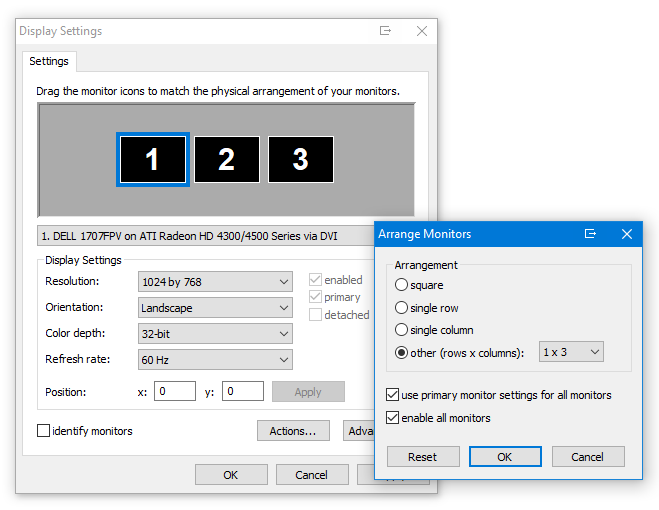 change ultratron screen ratio